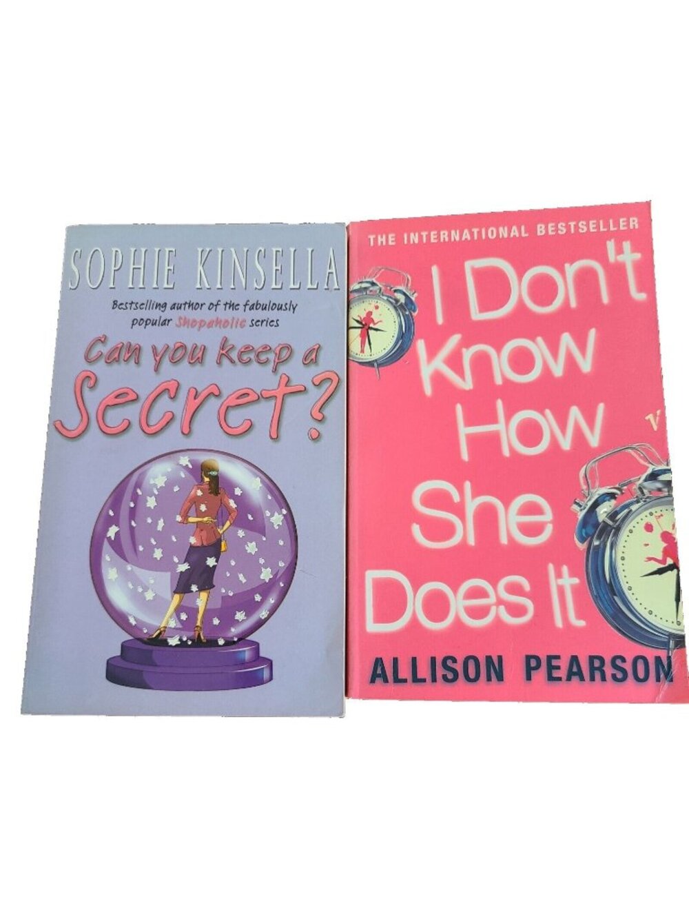 Sophie Kinsella & Allison Pearson Mass Market Books "Can You Keep A Secret"